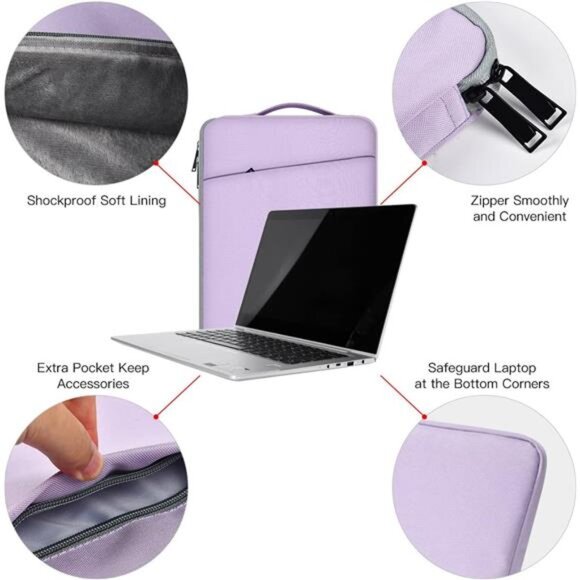 13 Inch Laptop Sleeve Case for 13-inch New MacBook Air M4 A3240 2025,13 13.6 - Picture 4 of 7
